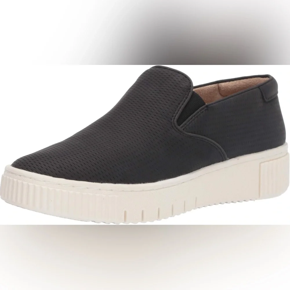 🖤🖤 Naturalizer Women Tia Platform Slip On Fashion Sneaker Size 8M